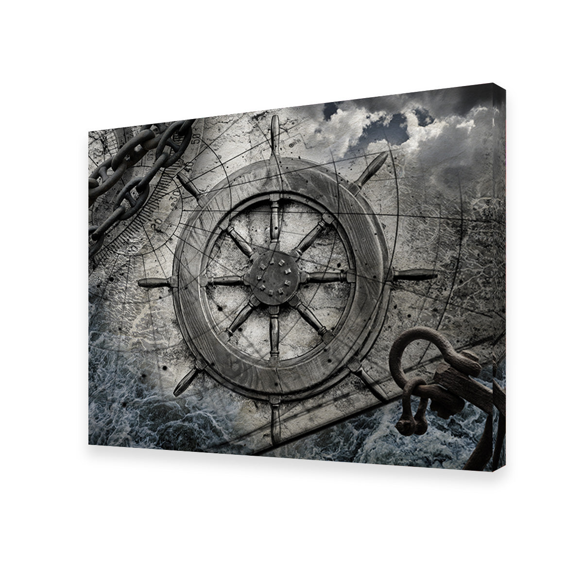 Stunning Helm and Chains Wall Art for Your Home Decor