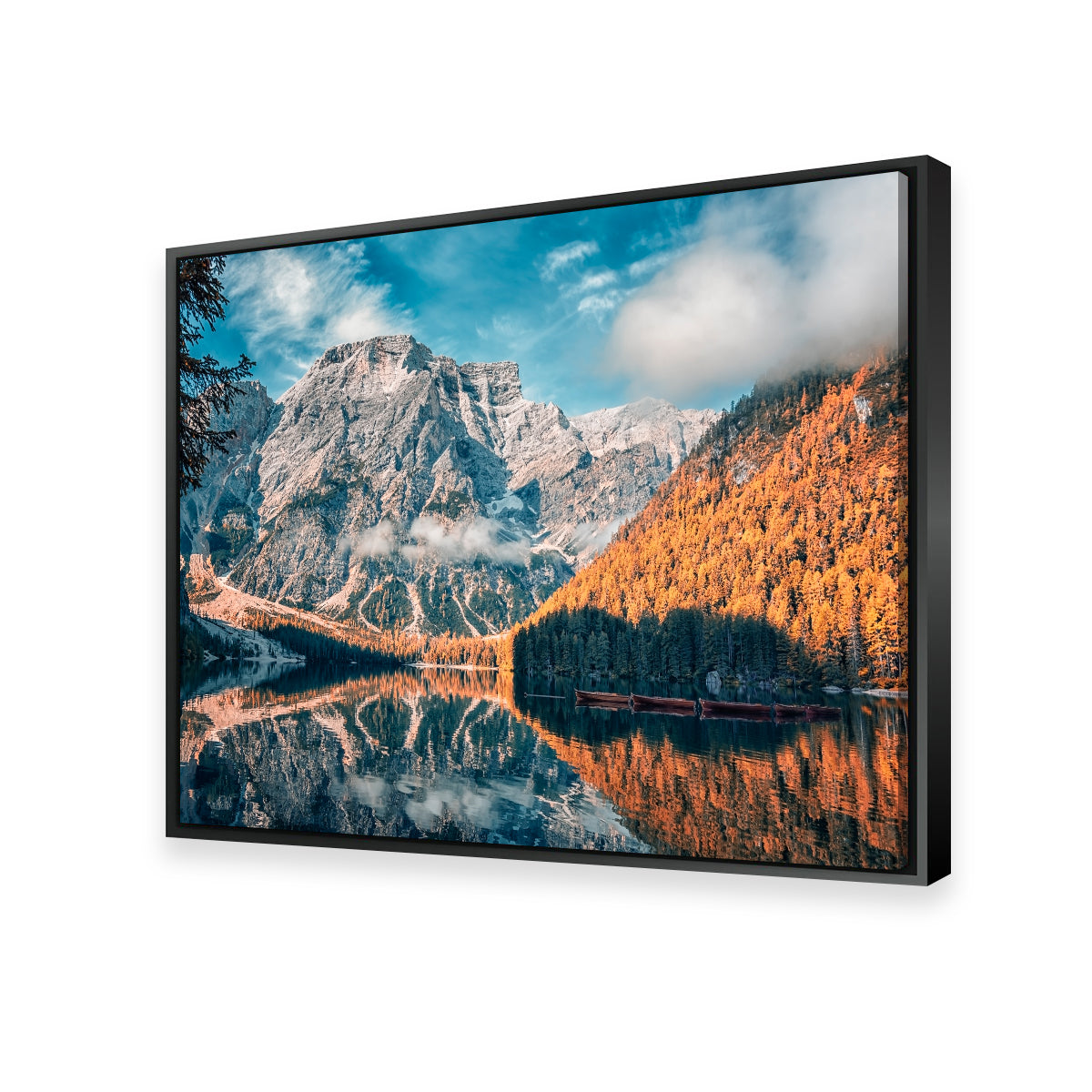Autumn In Braies Stunning Wall Art by Manjik Pictures