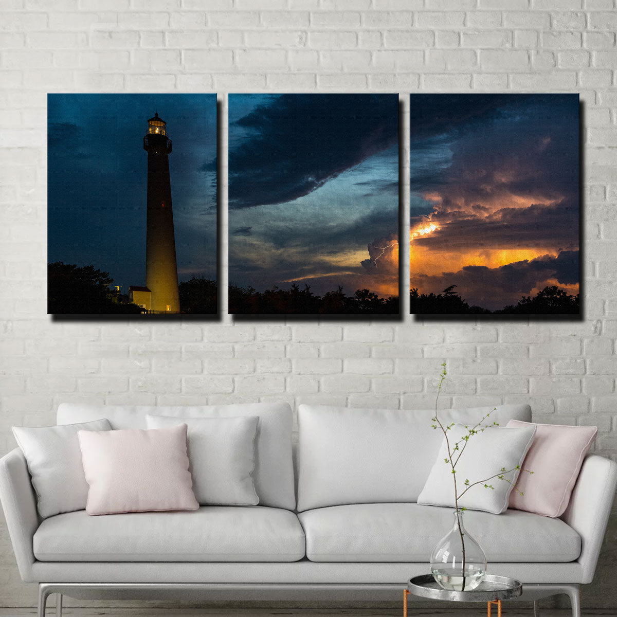 Stunning Cape May Lighthouse Wall Art by Dennis Maida