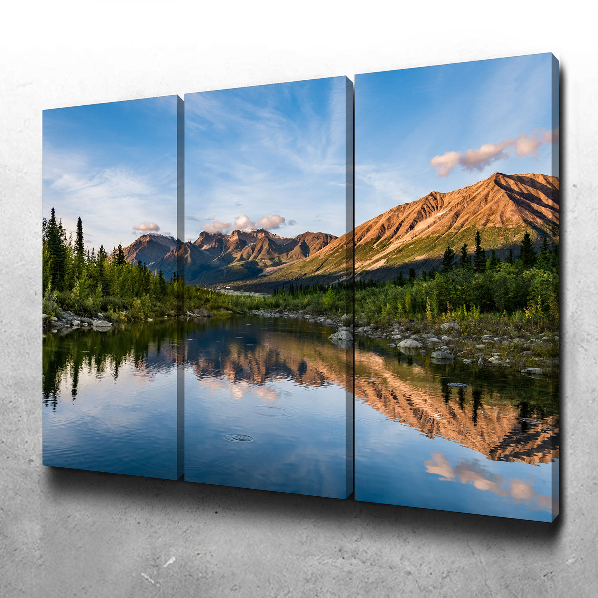 Breathtaking Alaskan Reflections Wall Art by Lucas Moore