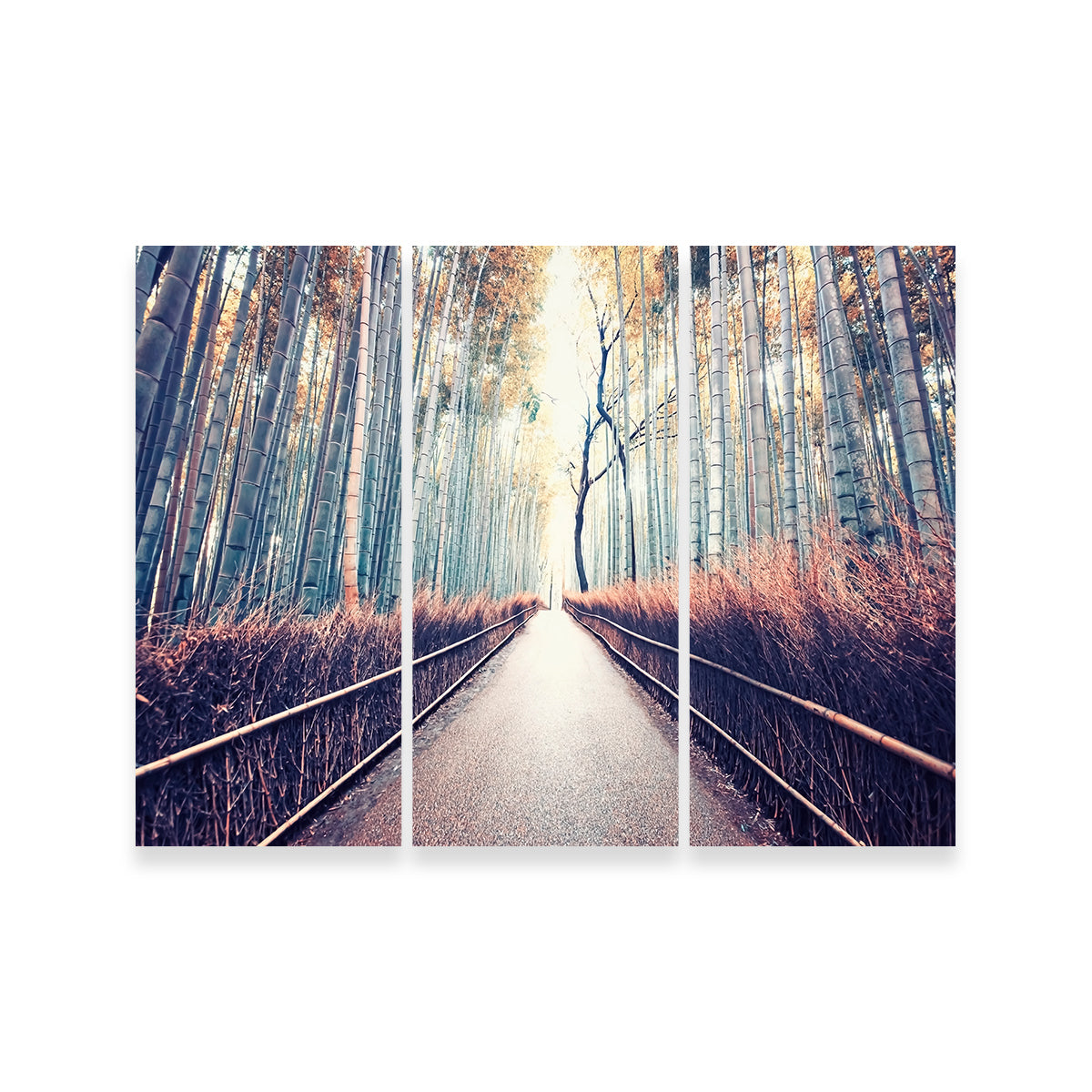 Exquisite Bamboo Forest Wall Art by Manjik Pictures