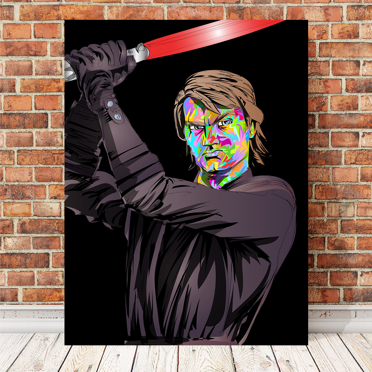 Stunning Anakin Skywalker Clone Wars Wall Art for Your Home Decor