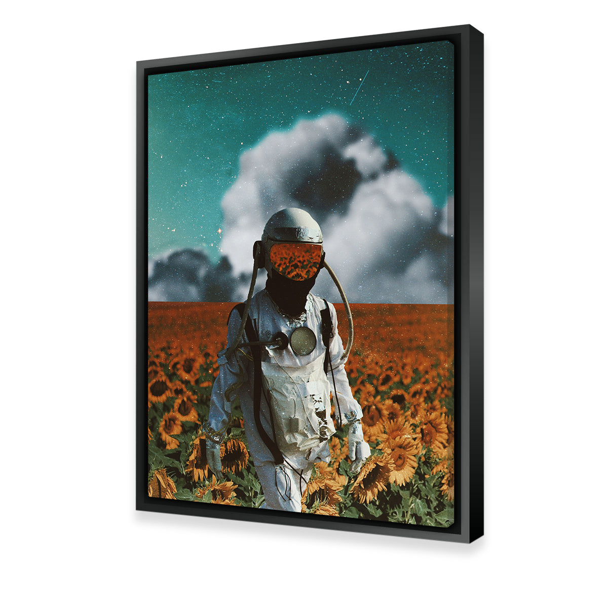 Stunning Astro Sun Flower Wall Art by RAPart