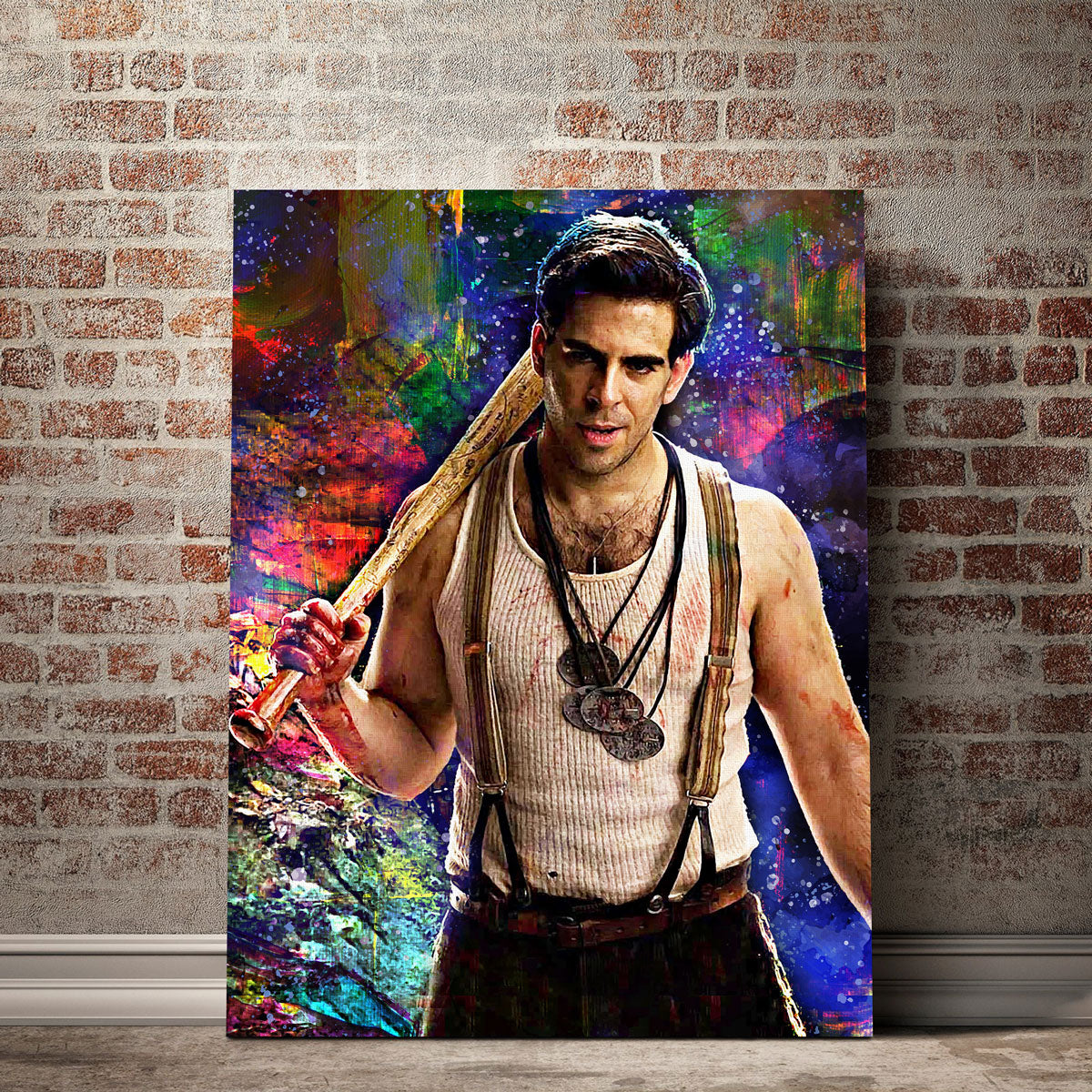 Exquisite Bear Jew Wall Art - Handmade with Museum-Quality Canvas
