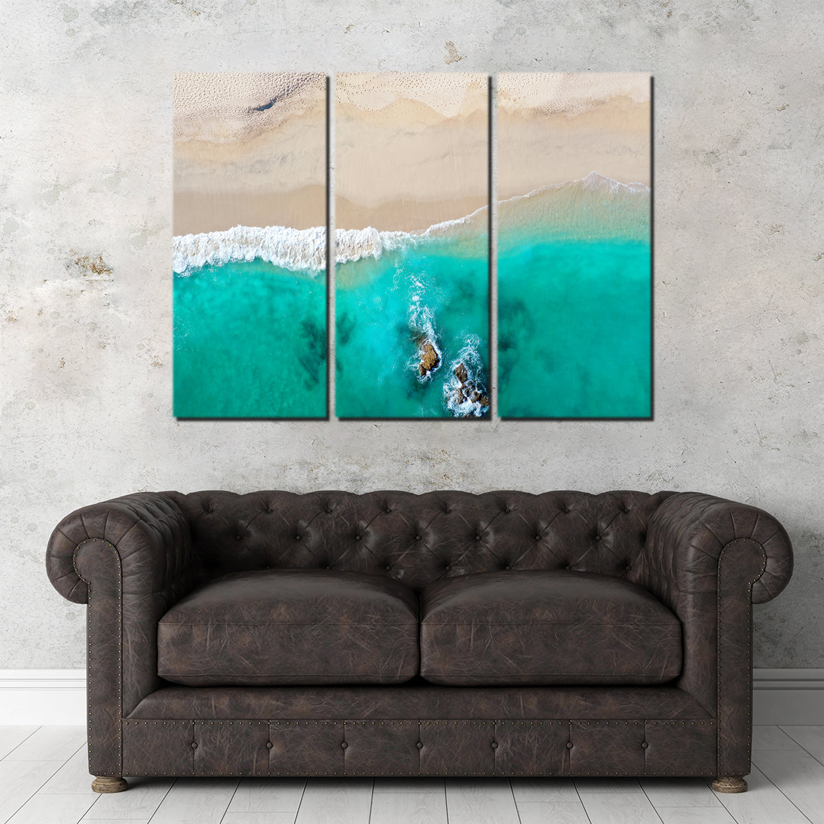 Stunning Beach Dreams Wall Art by Irish Crow