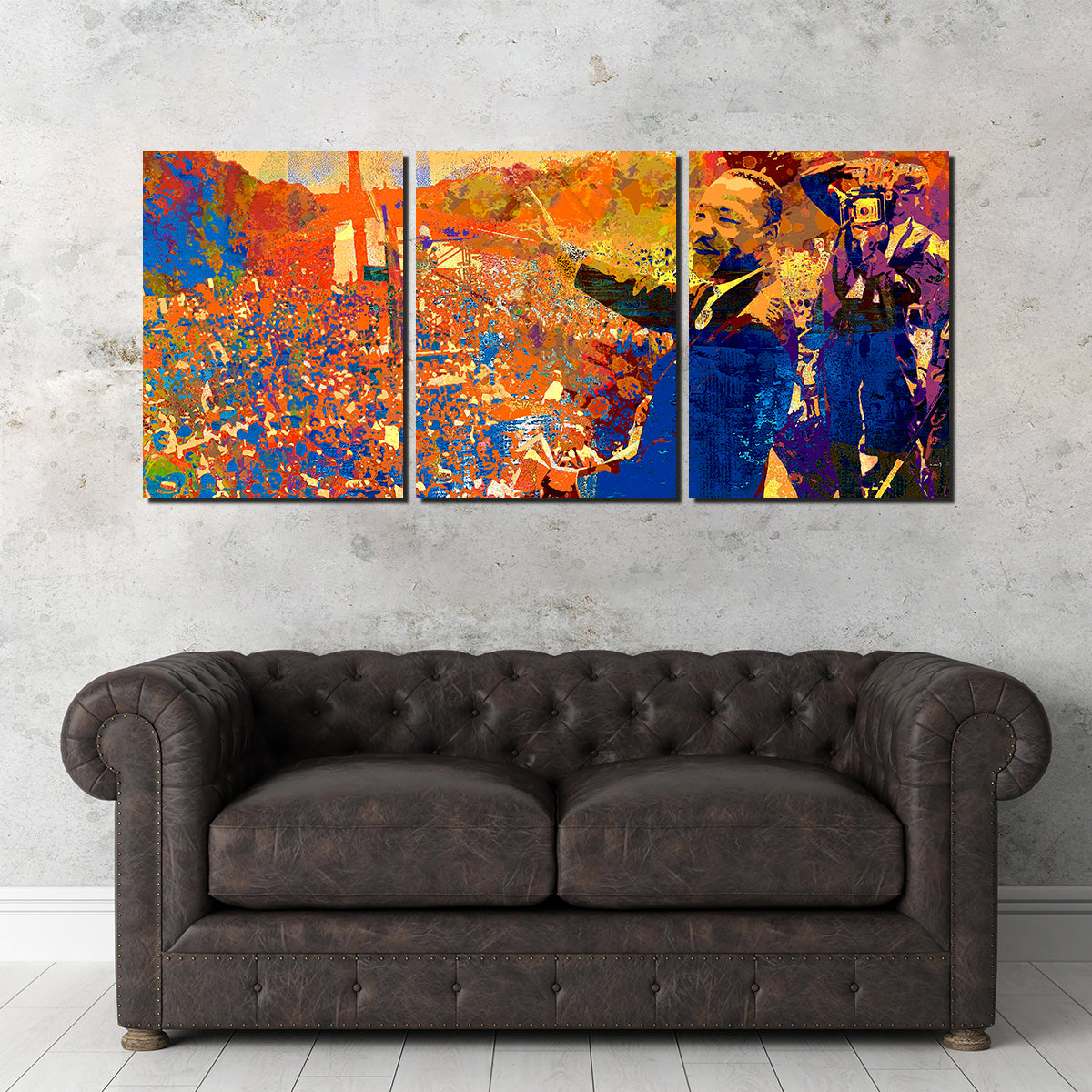 Inspiring 'I Have a Dream' Wall Art by Stephen Chambers