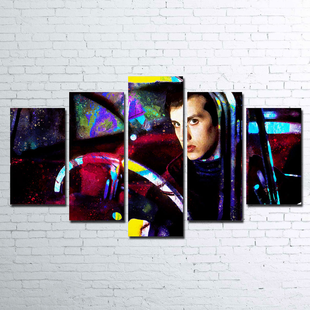 Arnie and Christine Stunning Wall Art with Sustainable Pine Frames