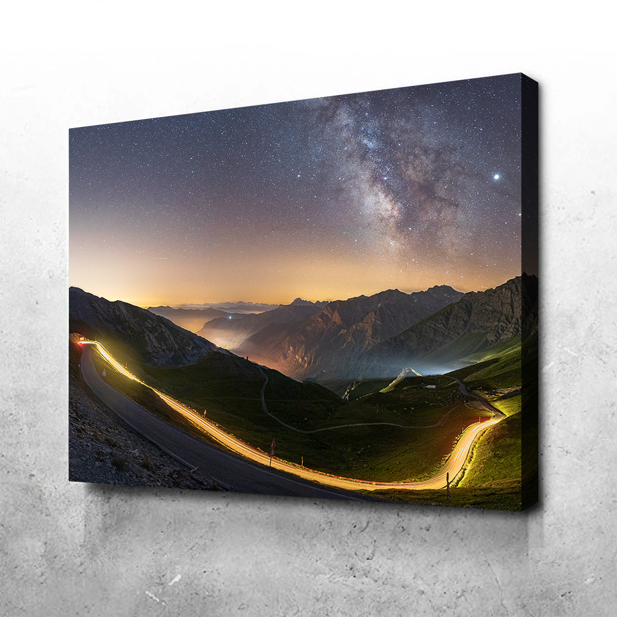 Stunning Agnel Pass Wall Art by Jeff Graphy