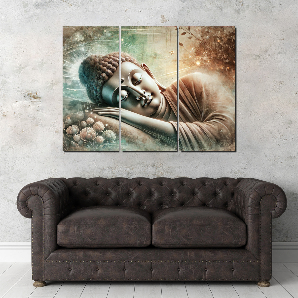 Exquisite Sleeping Buddha Wall Art for Your Home