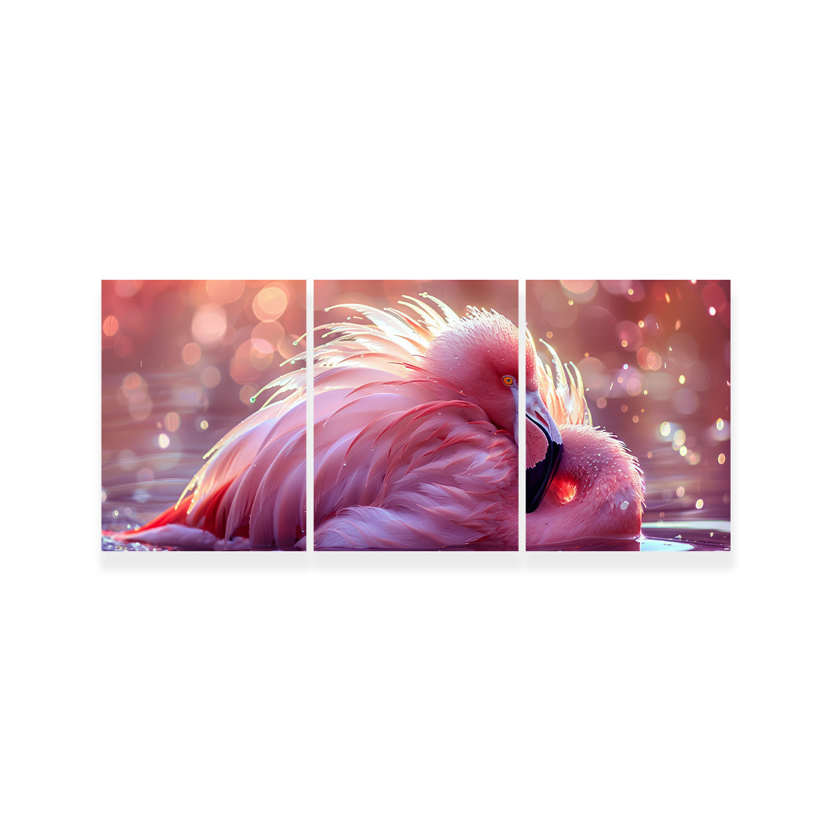 Gorgeous Pink Flamingo Art Print
