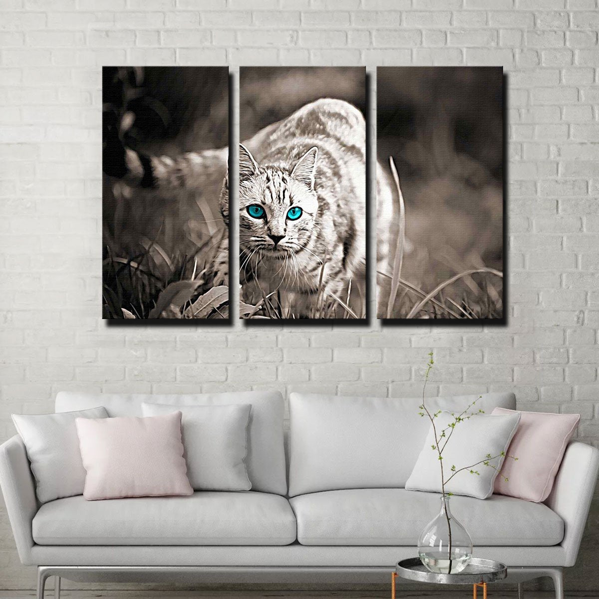 Exquisite Cat On The Prowl Wall Art for Your Home Decor