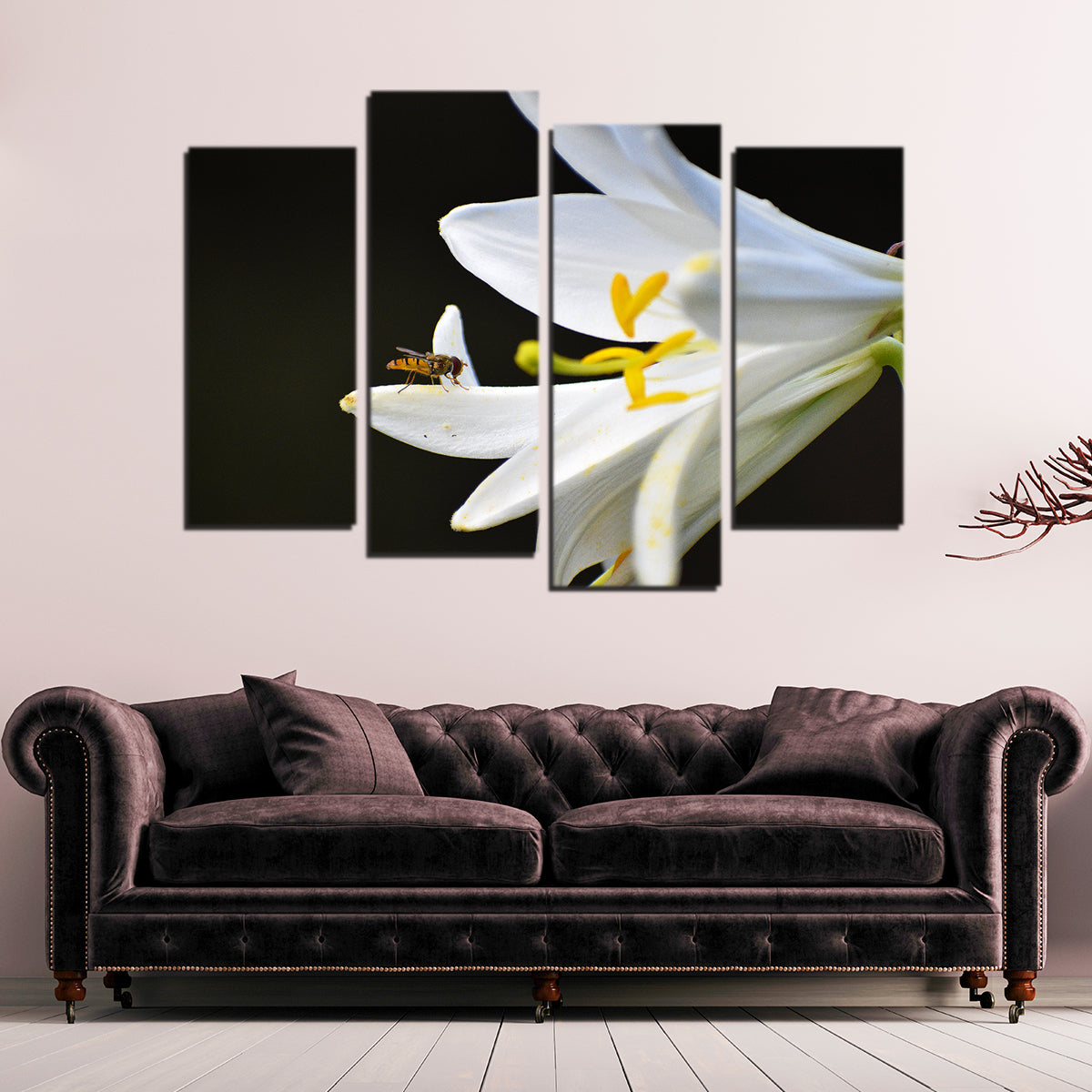 Exquisite Pollen Wall Art by George Sorin