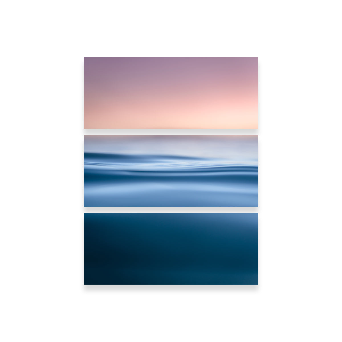 Exquisite Ocean Silk Wall Art by Lucas Moore