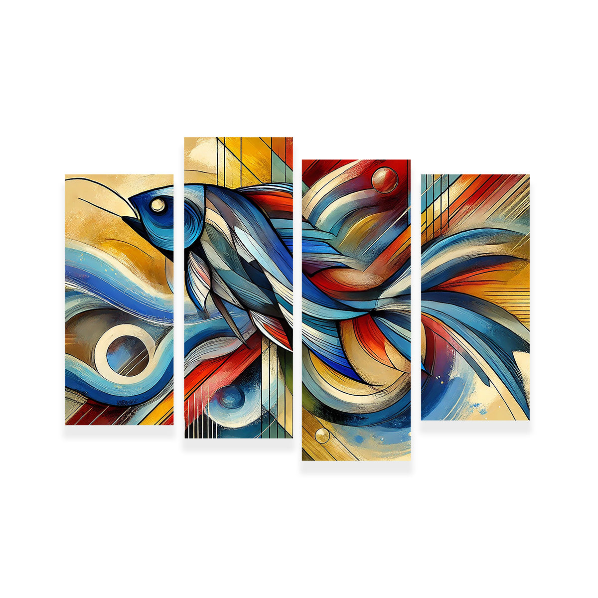 Stunning Modern Fish Art Wall Decor for Your Home