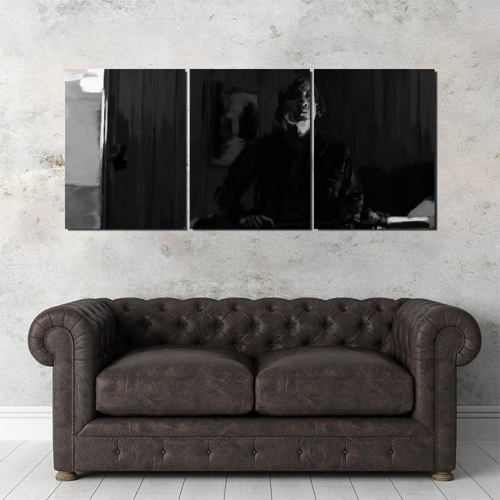 Stunning Anton Chigurh Wall Art by Andy Brackpool