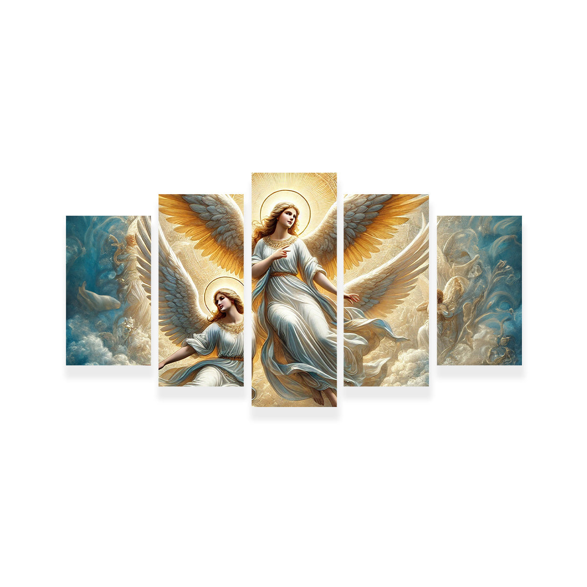 Enchanting Singing Angels Wall Art for Home Decor
