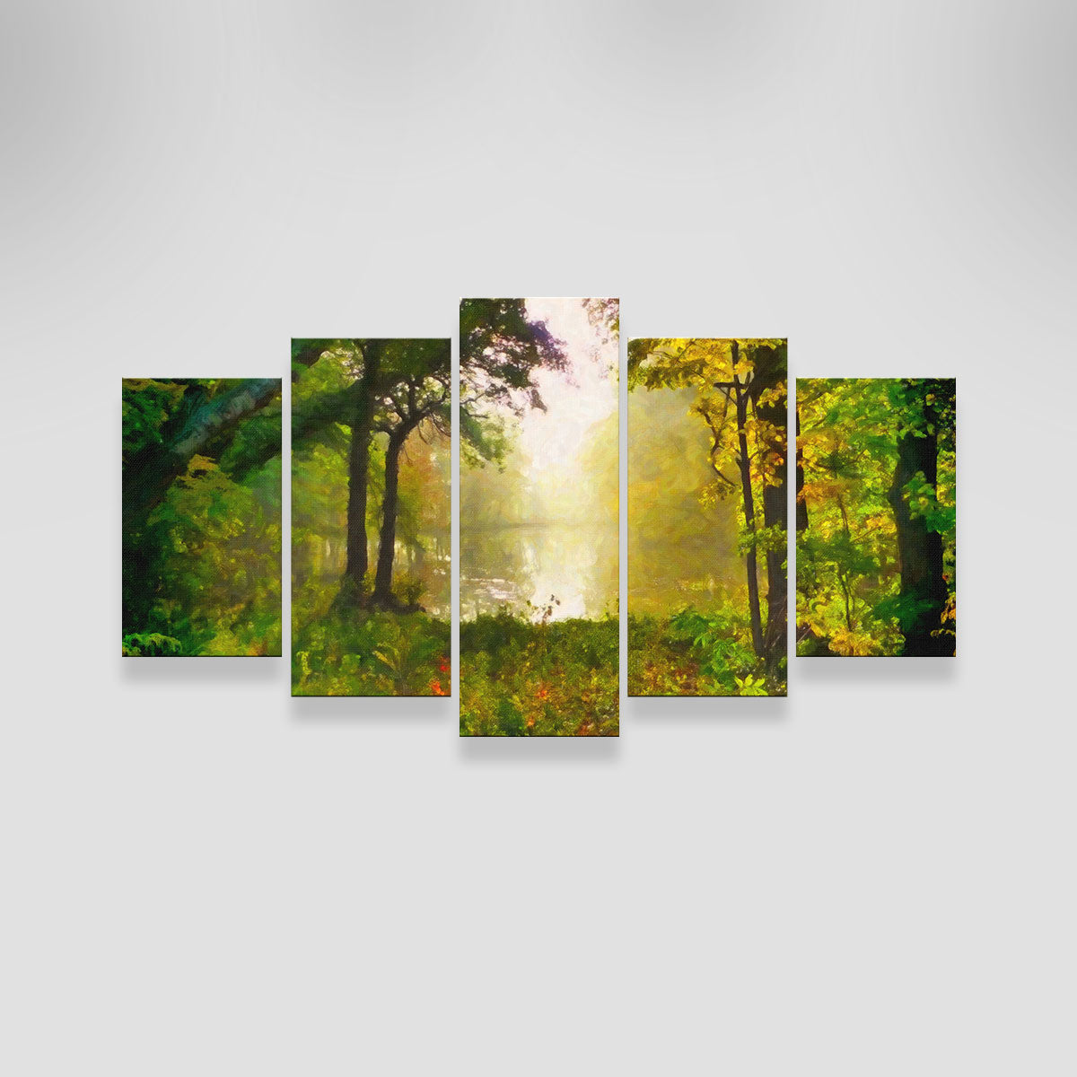 Enchanting Misty Morning Wall Art by Denise Dundon