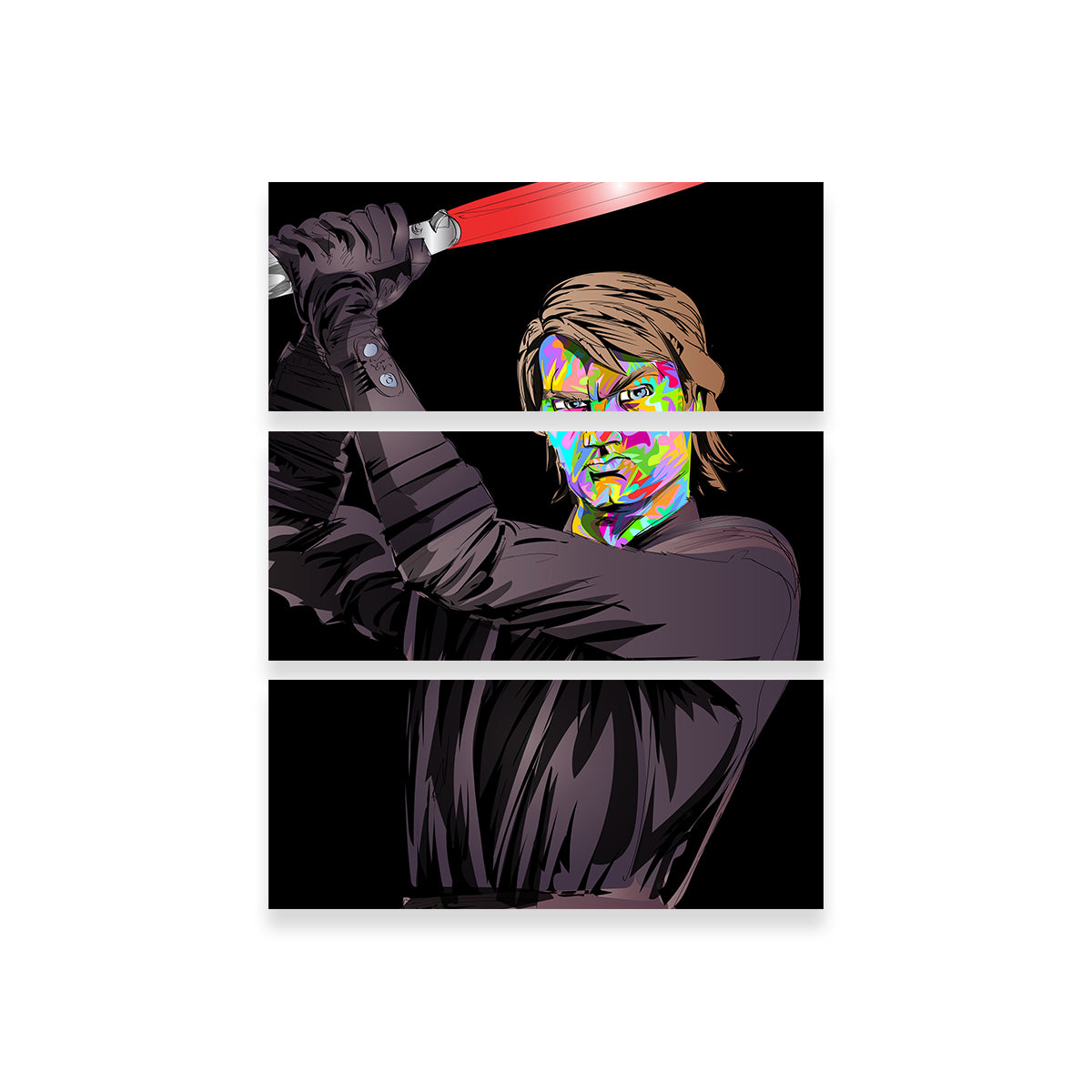 Stunning Anakin Skywalker Clone Wars Wall Art for Your Home Decor