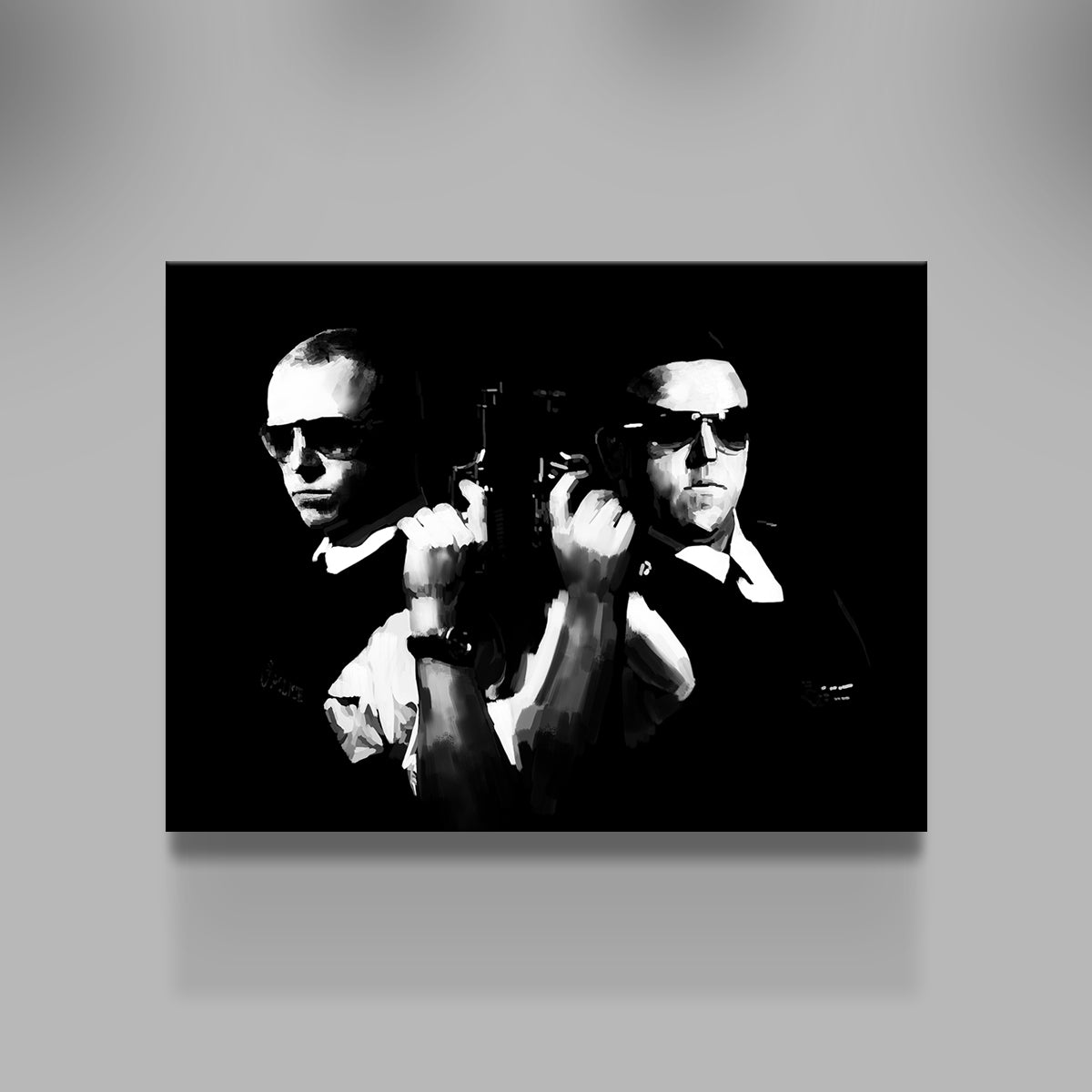 Stunning Hot Fuzz Wall Art by Andy Brackpool