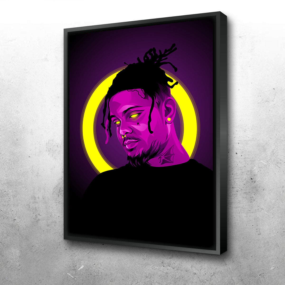 Eye - catching Smokepurpp Wall Art by Tovu Yovi