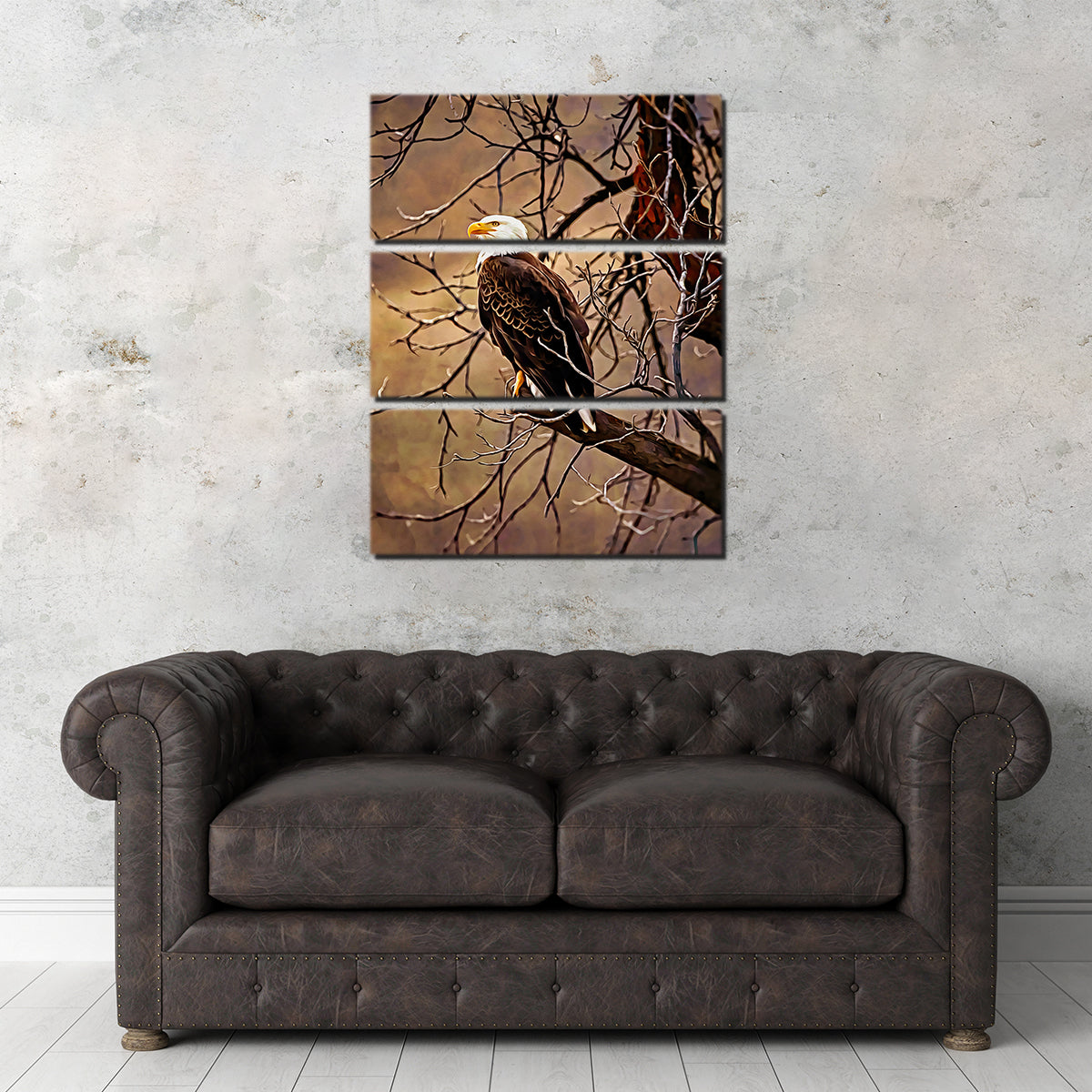 Exquisite Bald Eagle Wall Art by Denise Dundon