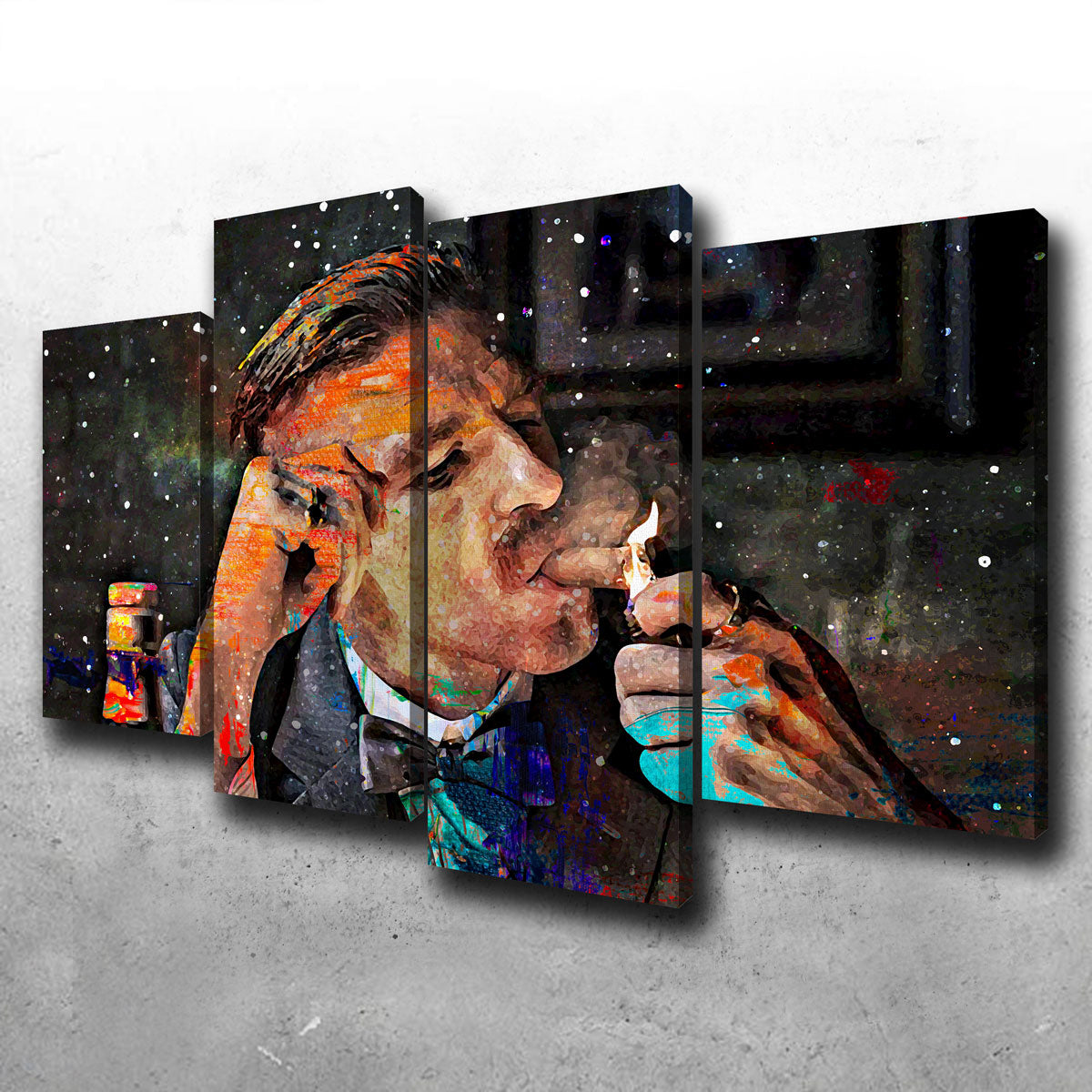 Stylish Arthur Shelby Wall Art with Museum-Quality Canvas