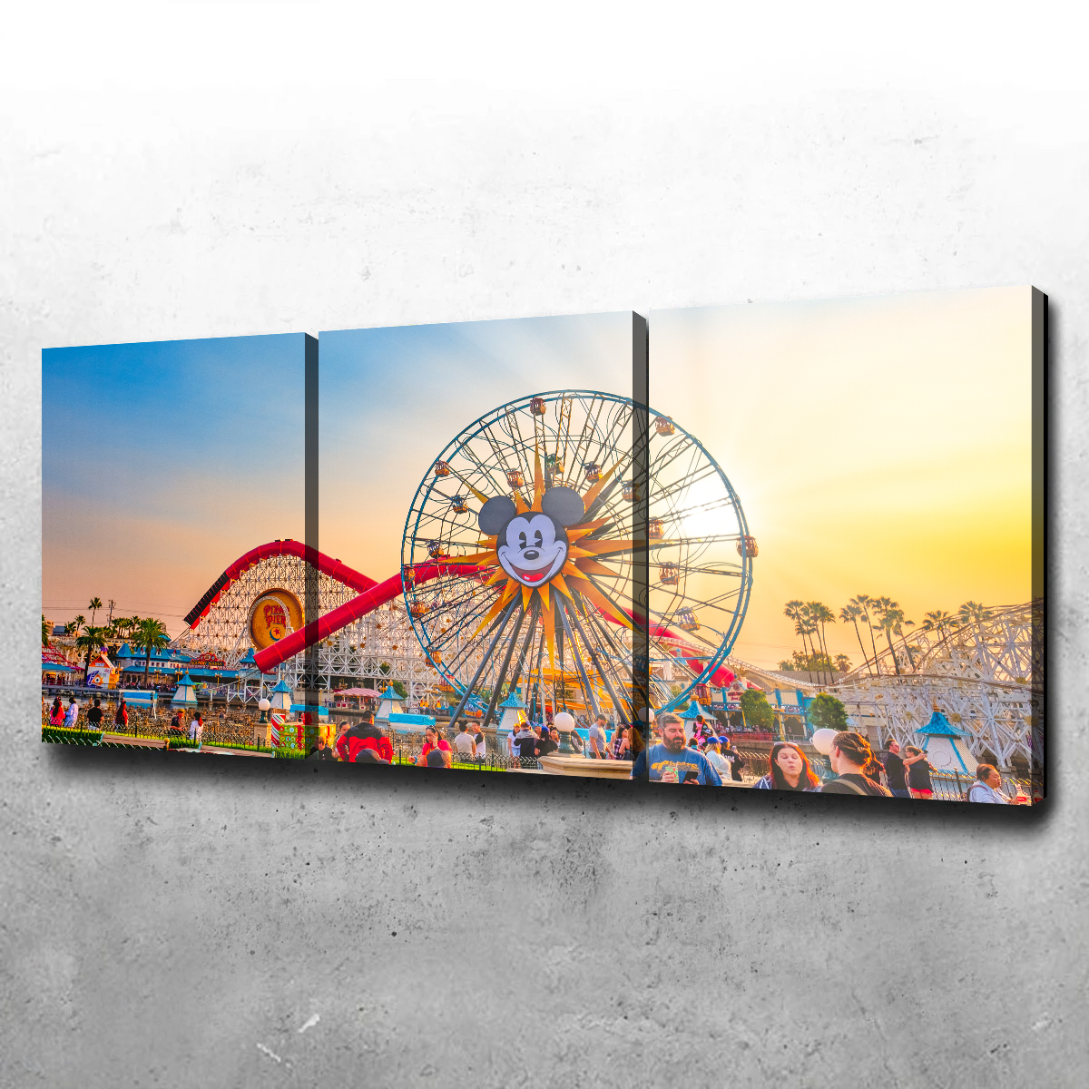 Stunning California Adventure Sunset Wall Art for Your Home Decor