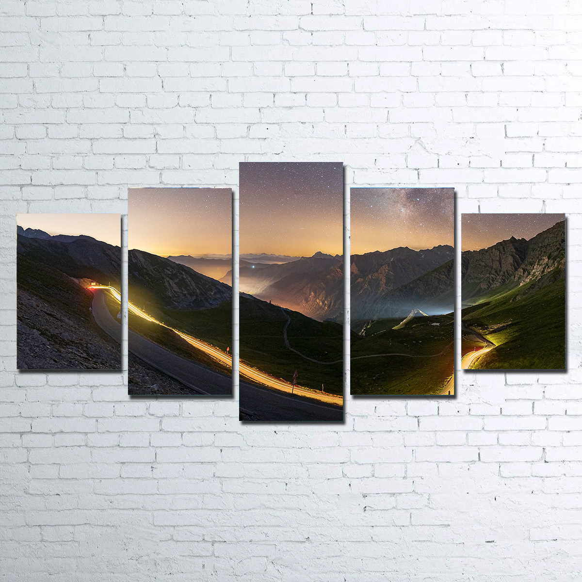 Stunning Agnel Pass Wall Art by Jeff Graphy