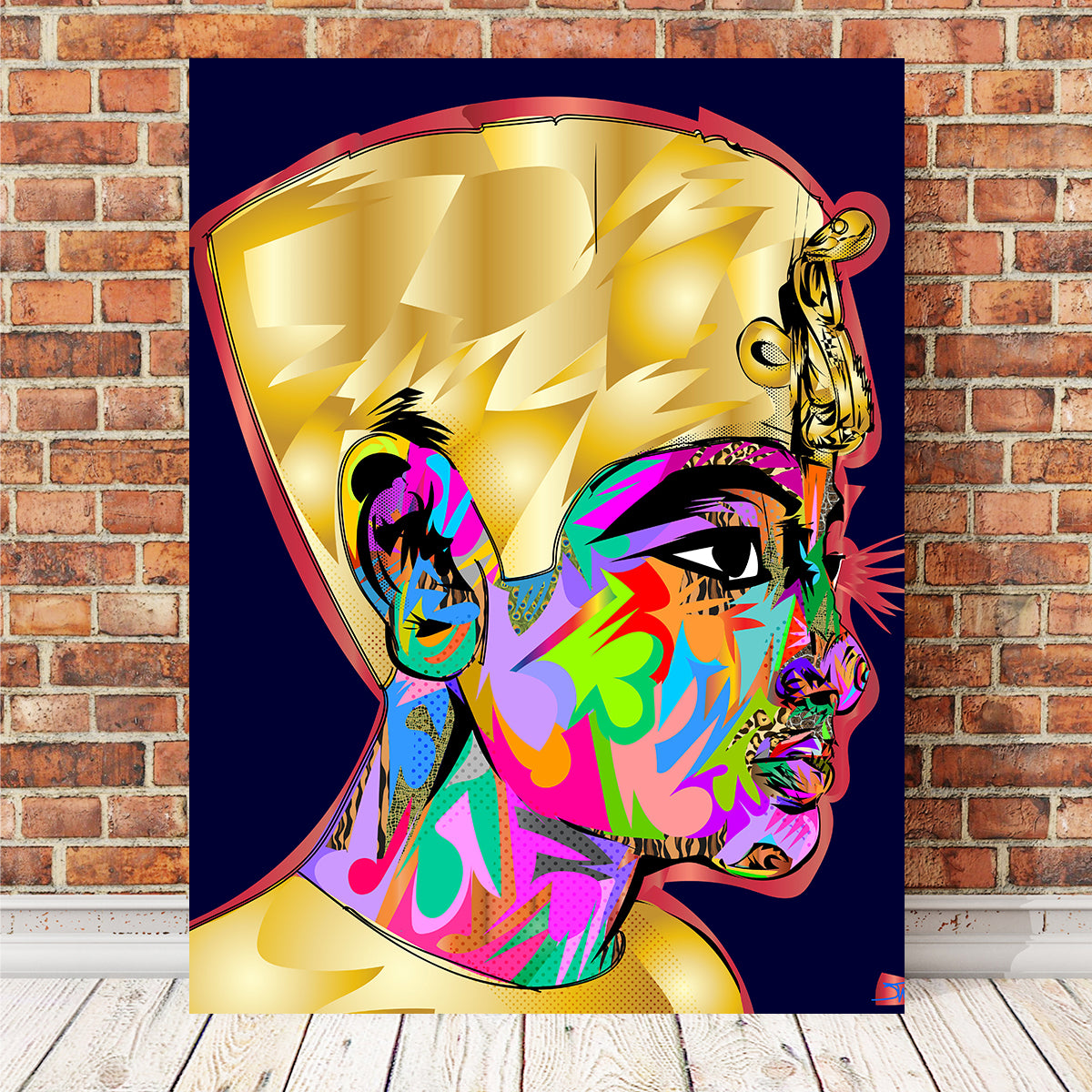 Stunning Nefertiti Wall Art for Your Home Decor
