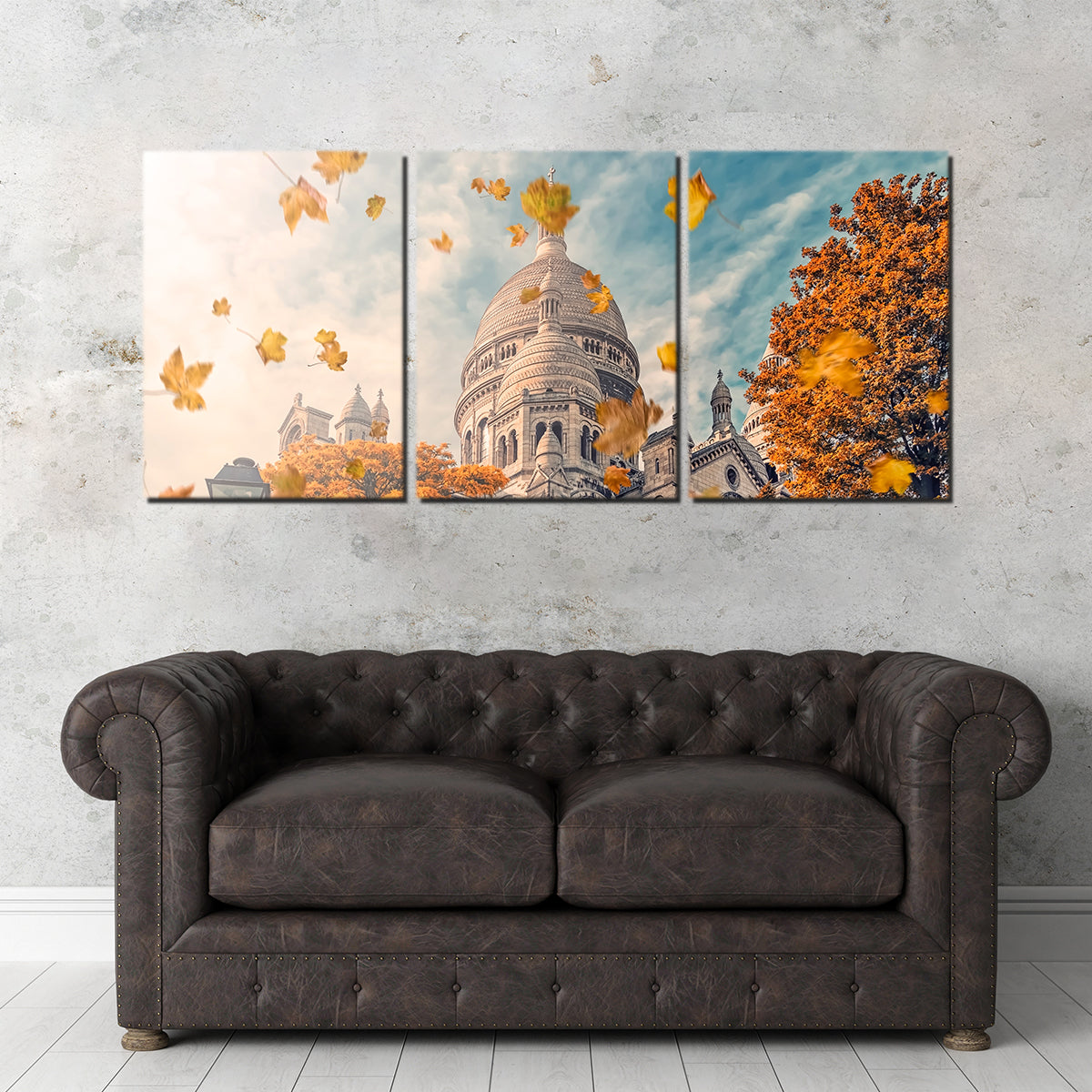 Autumn In Montmartre Stunning Wall Art - Ideal Decor Piece