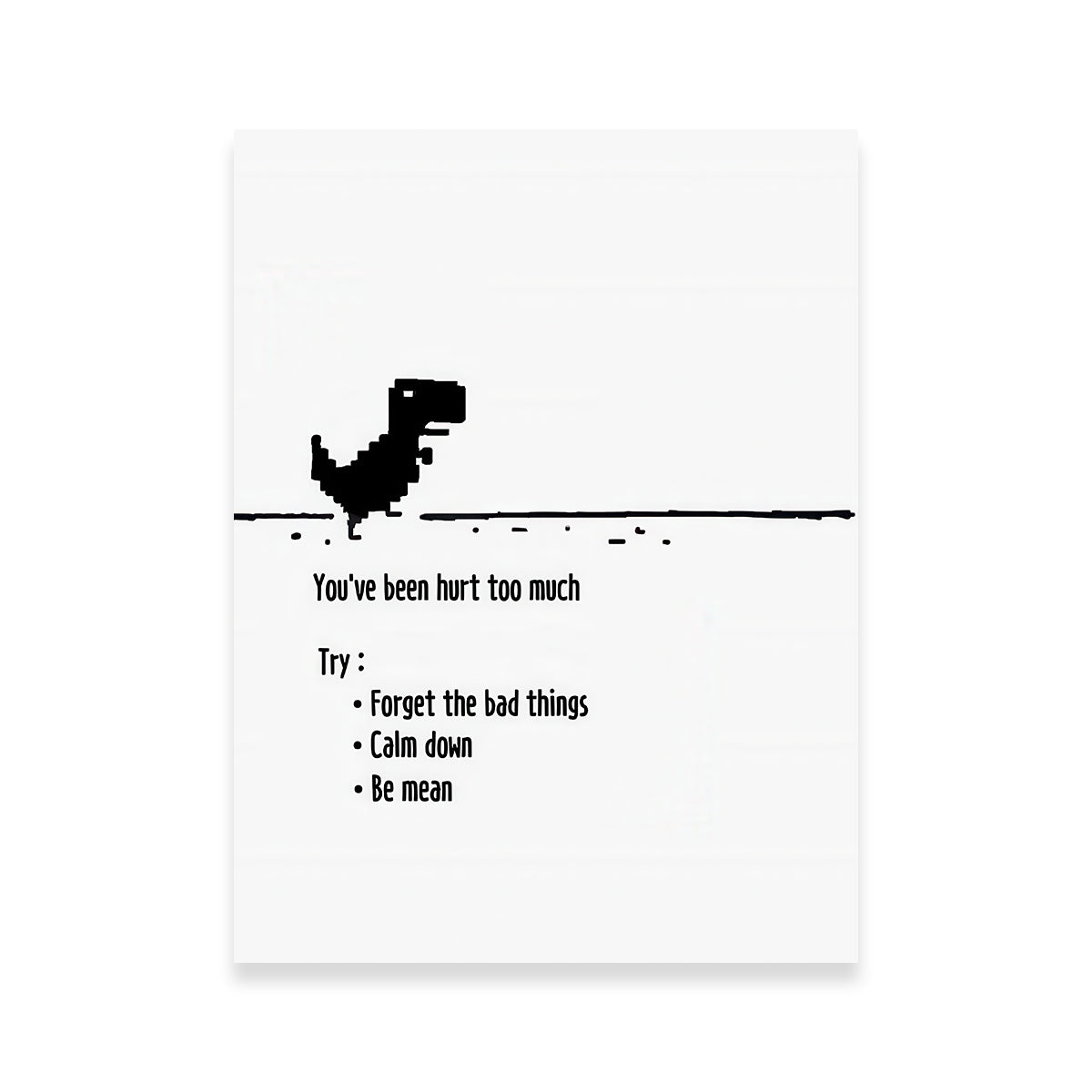 Exquisitely Crafted Hurt Too Much Wall Art for Stunning Decor
