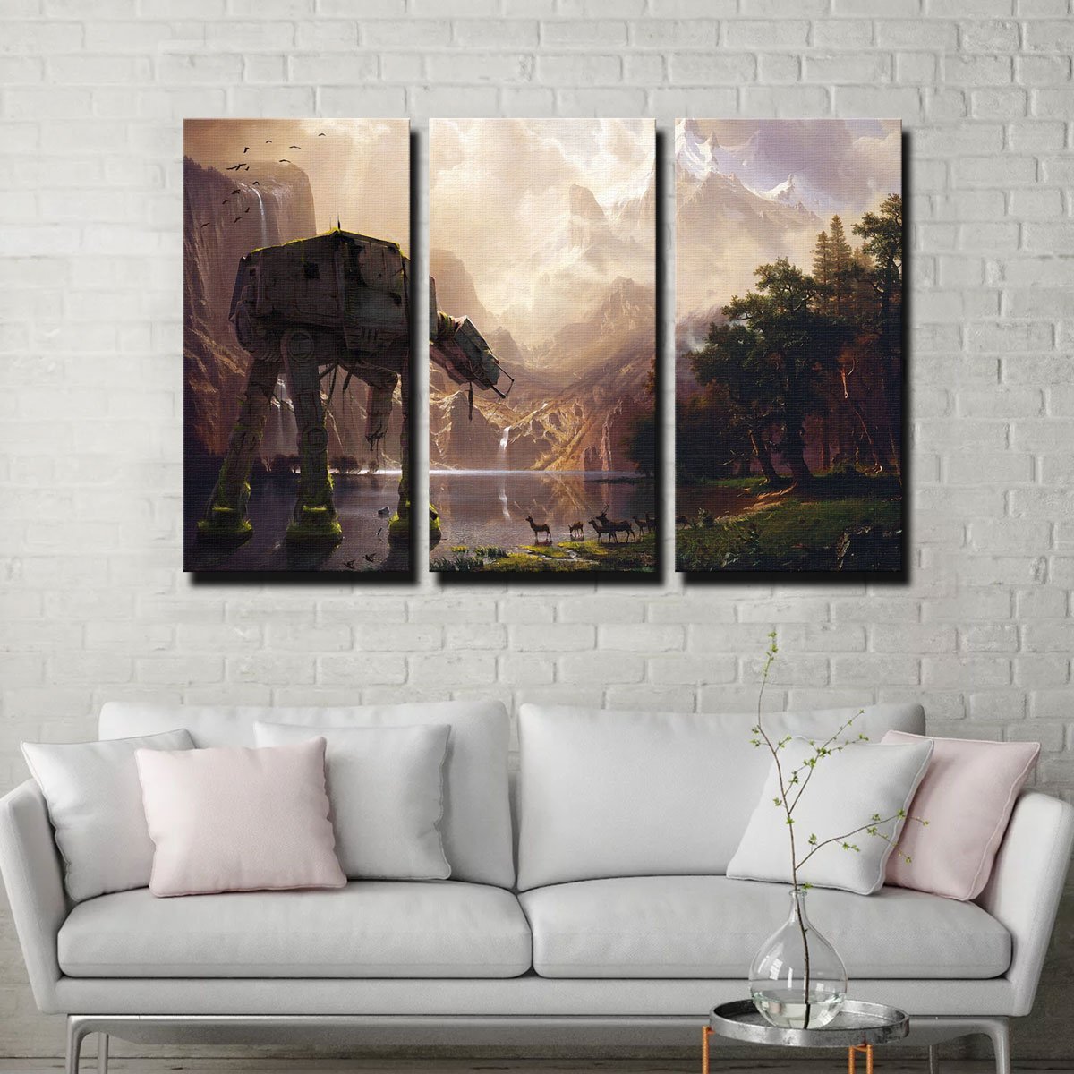 Stunning AT - AT Walker Wall Art for Star Wars Fans