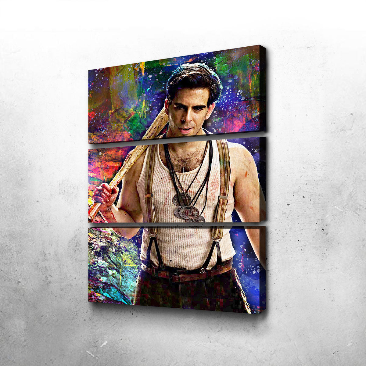 Exquisite Bear Jew Wall Art - Handmade with Museum-Quality Canvas