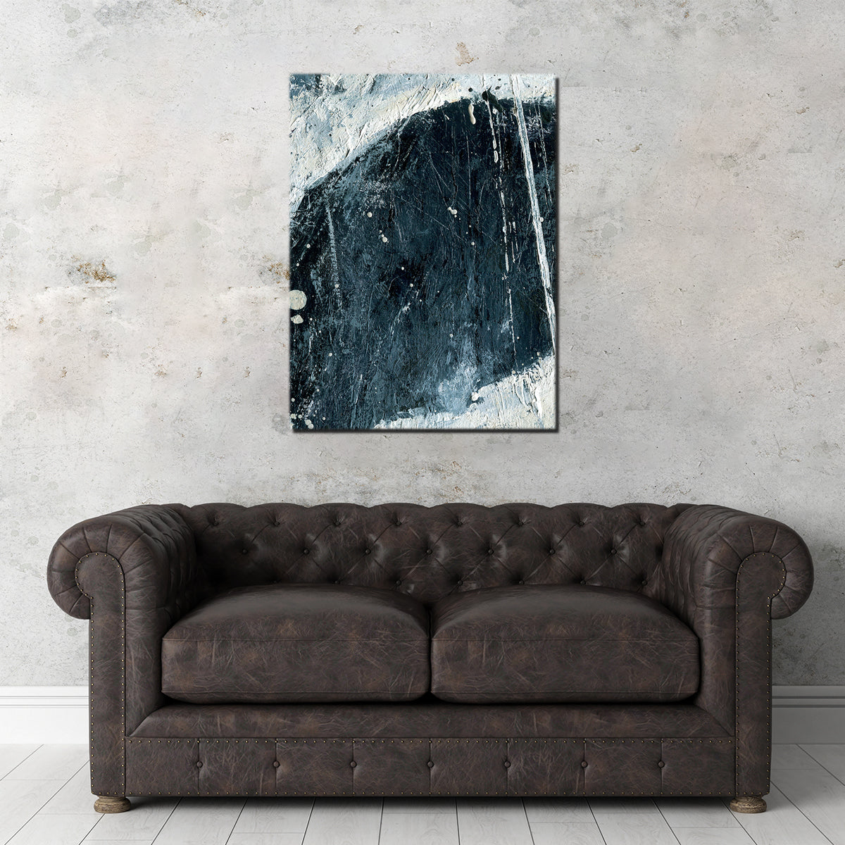 Stunning Navy Hole Wall Art by Evgeny Vetrov