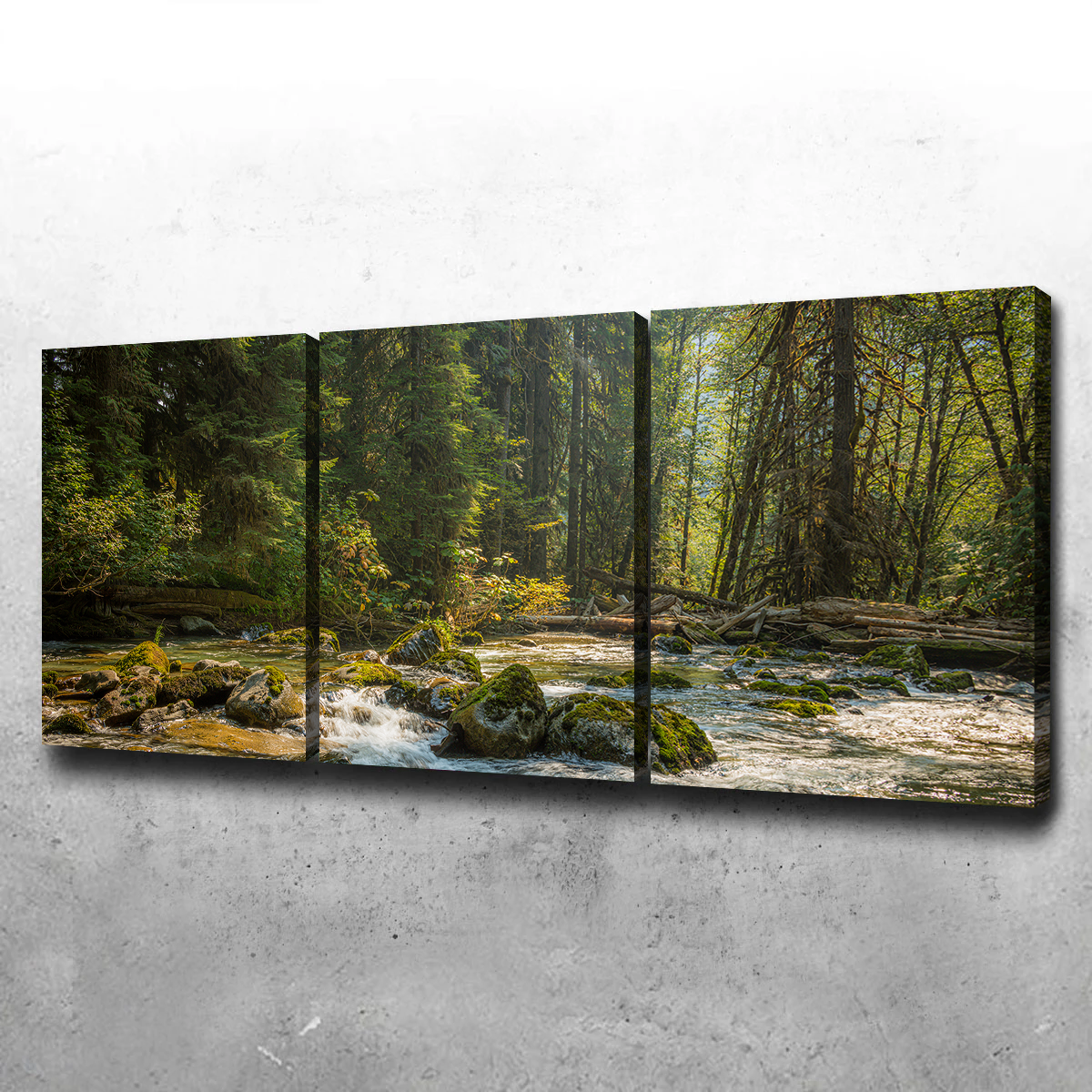 Stunning Cascade River Wall Art by Kyle Sherry