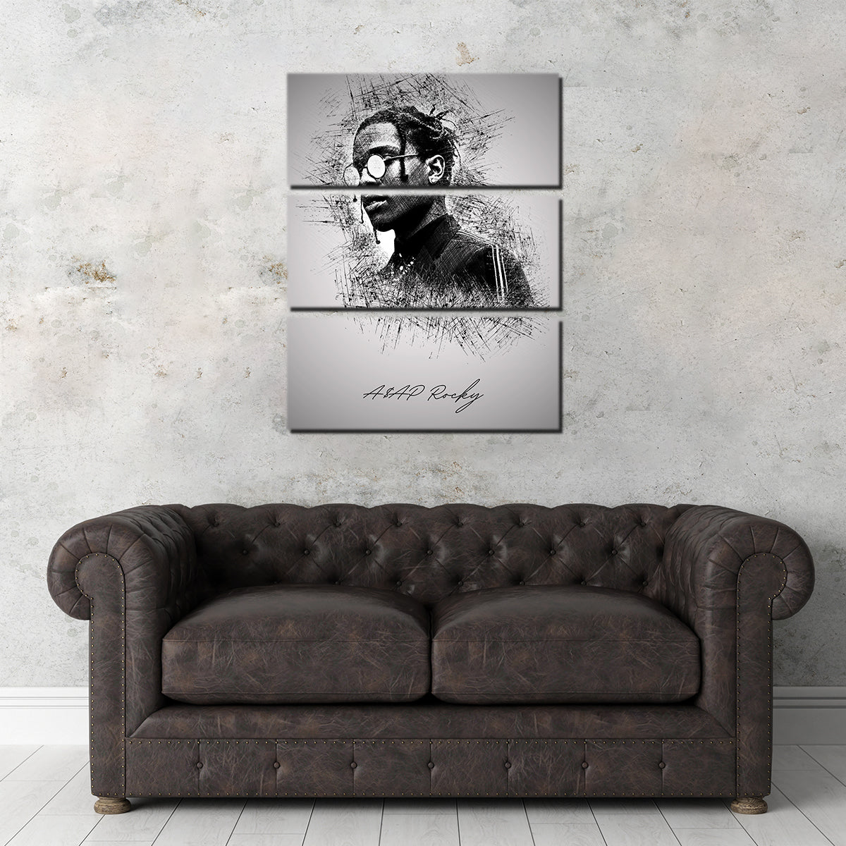 Stylish Asap Rocky Shades Wall Art for Trendy Decor