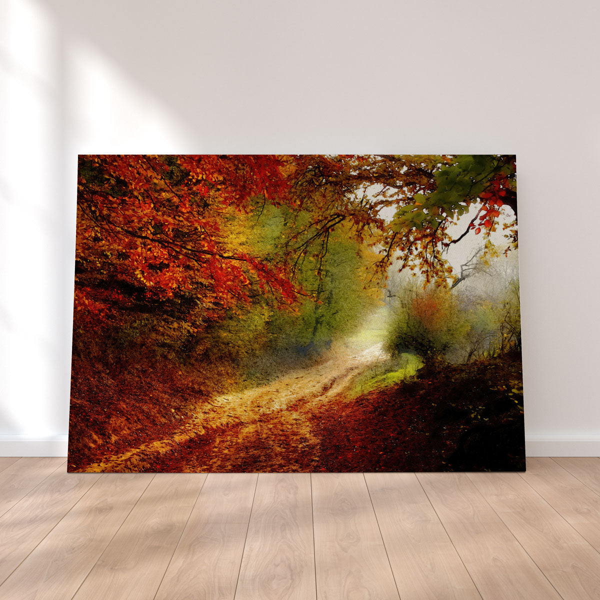 Gorgeous Autumn Forest Edge Wall Art by Denise Dundon