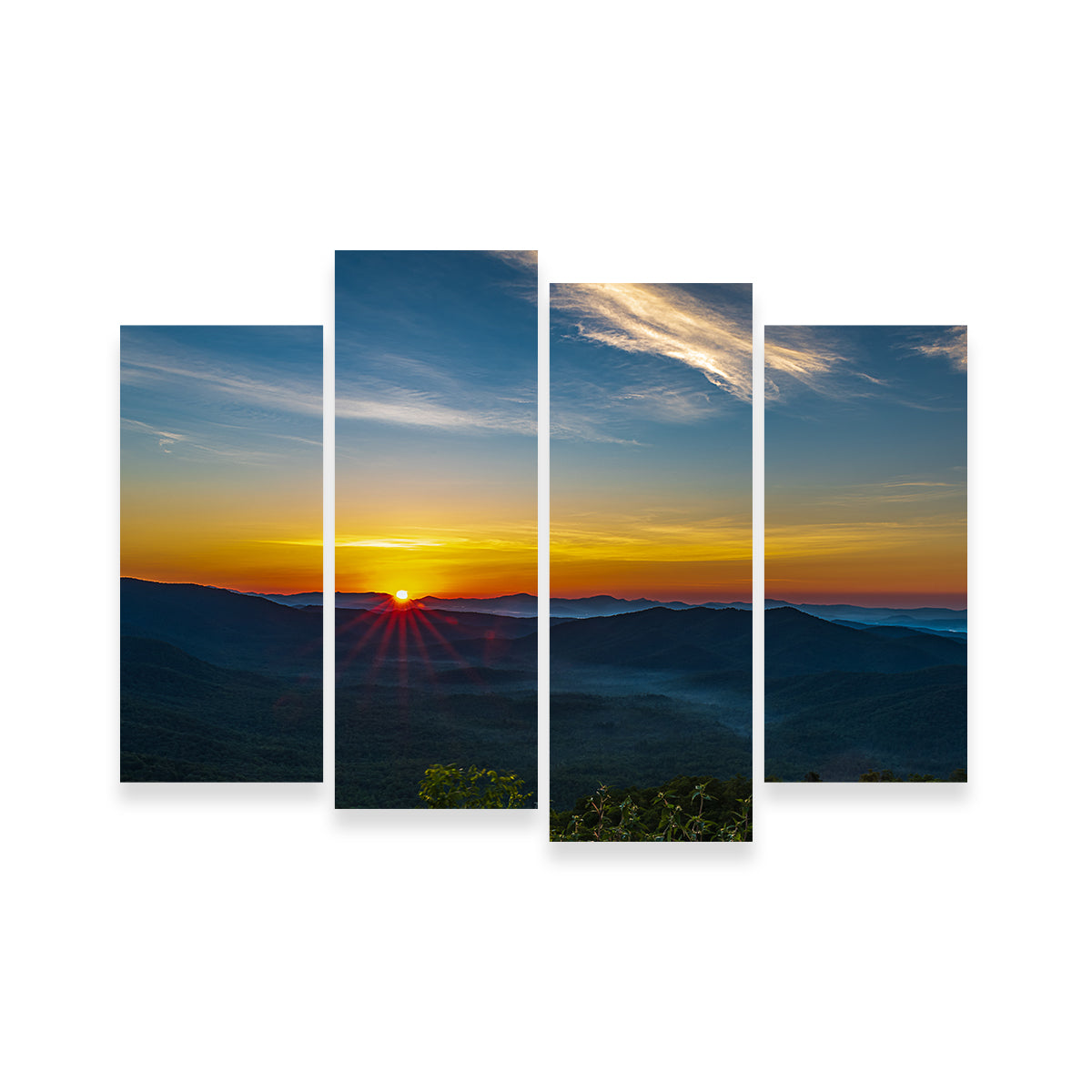 Stunning Asheville North Carolina Wall Art by Barry Pack