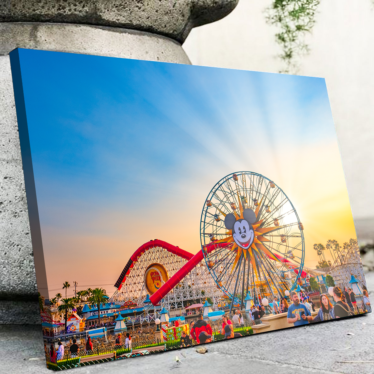 Stunning California Adventure Sunset Wall Art for Your Home Decor