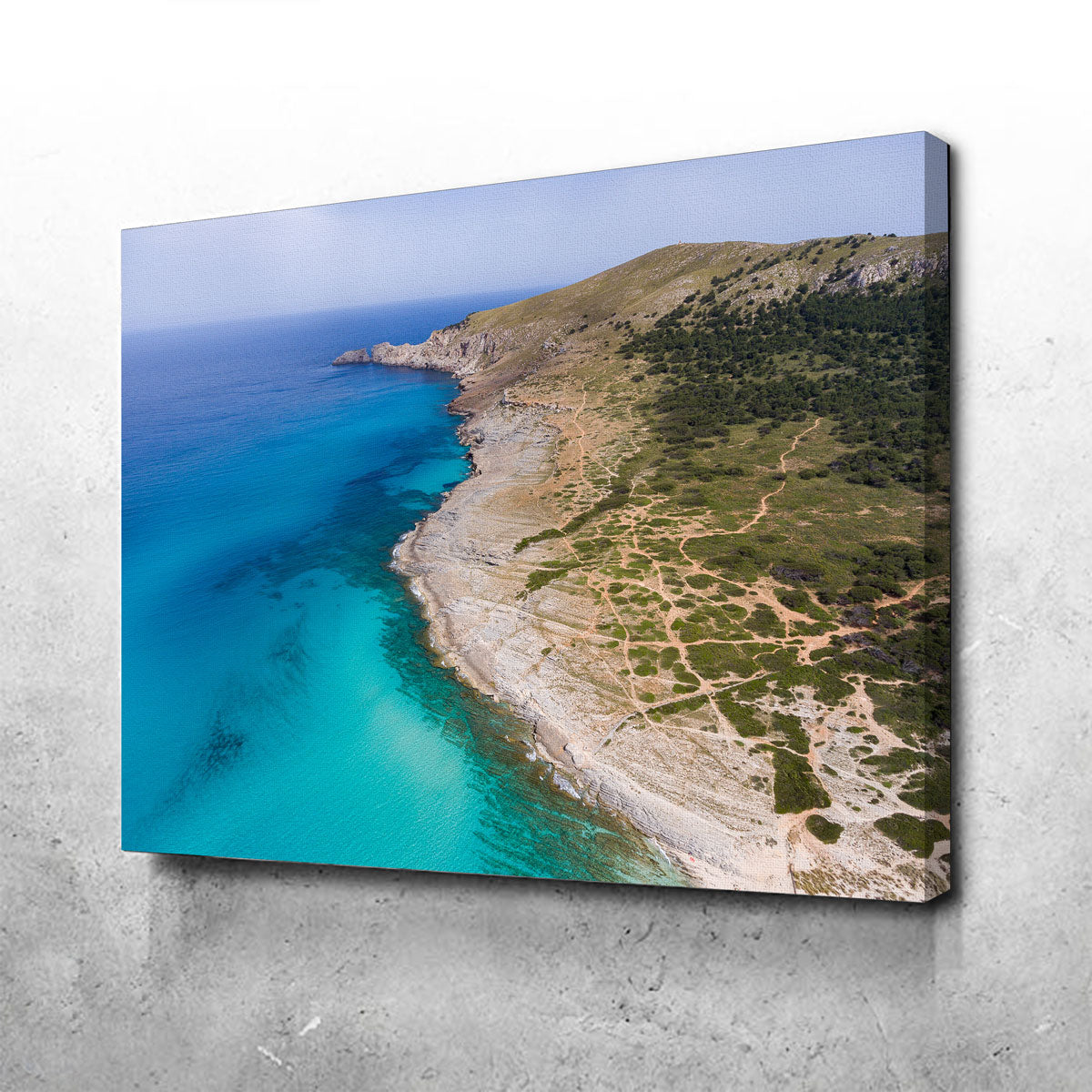 Exquisite Hill and Sea Wall Art by Karolis Janulis