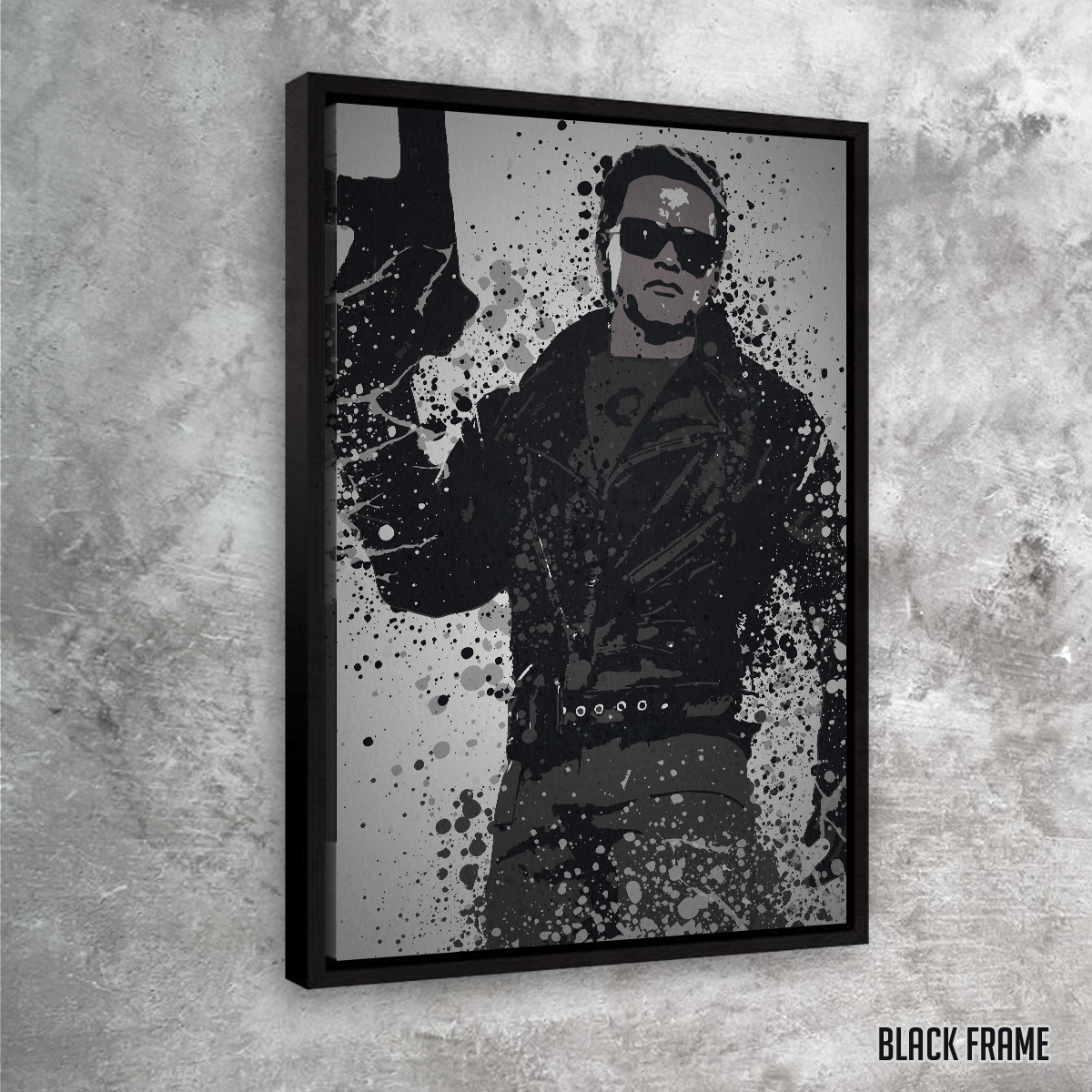 Eye - Catching 'I'll Be Back' Wall Art for Home Decor