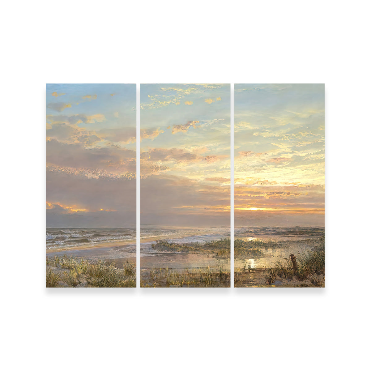 Stunning High Tide Wall Art by Denise Dundon