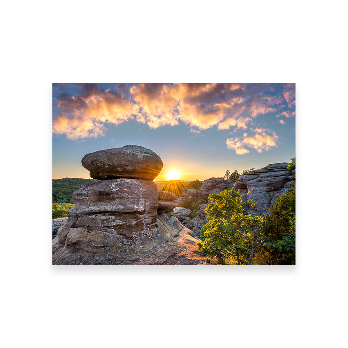 Shawnee National Forest - Garden of the Gods Stunning Wall Art for Your Home Decor