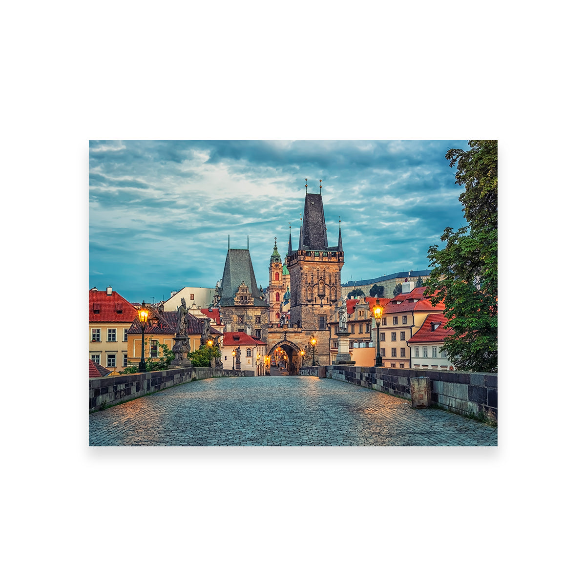 Stunning Charles Bridge Wall Art by Manjik Pictures