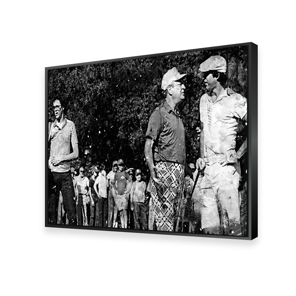 Al & Ty Caddyshack Stunning Grayscale Wall Art for Decor Enthusiasts