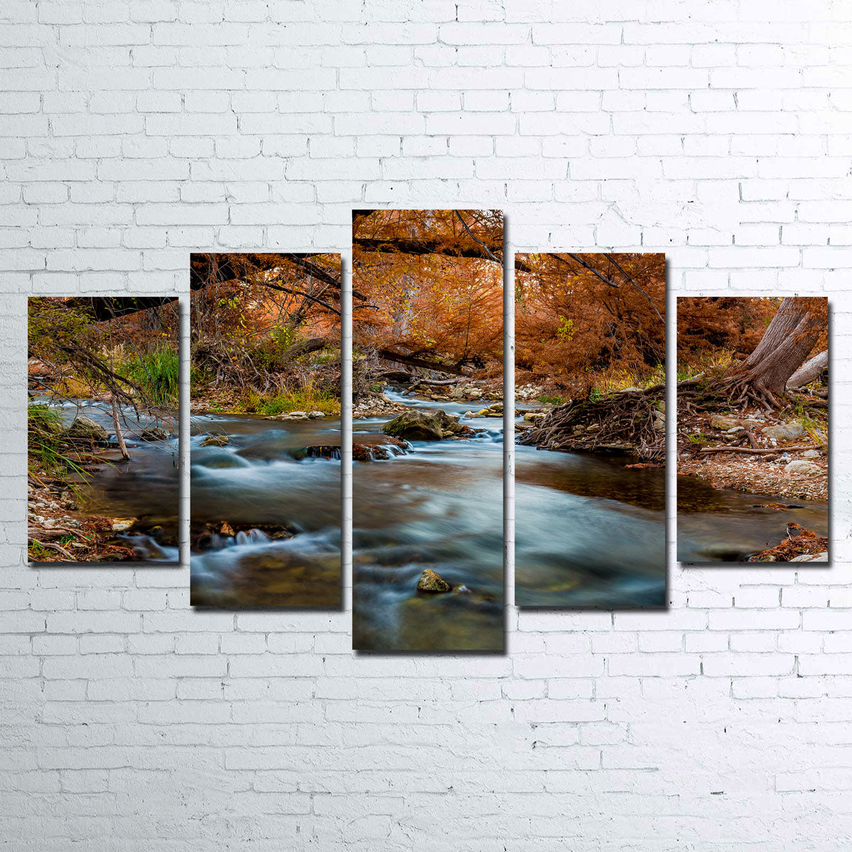 Exquisite Silky Guadalupe River Wall Art - Perfect Decor for Your Space