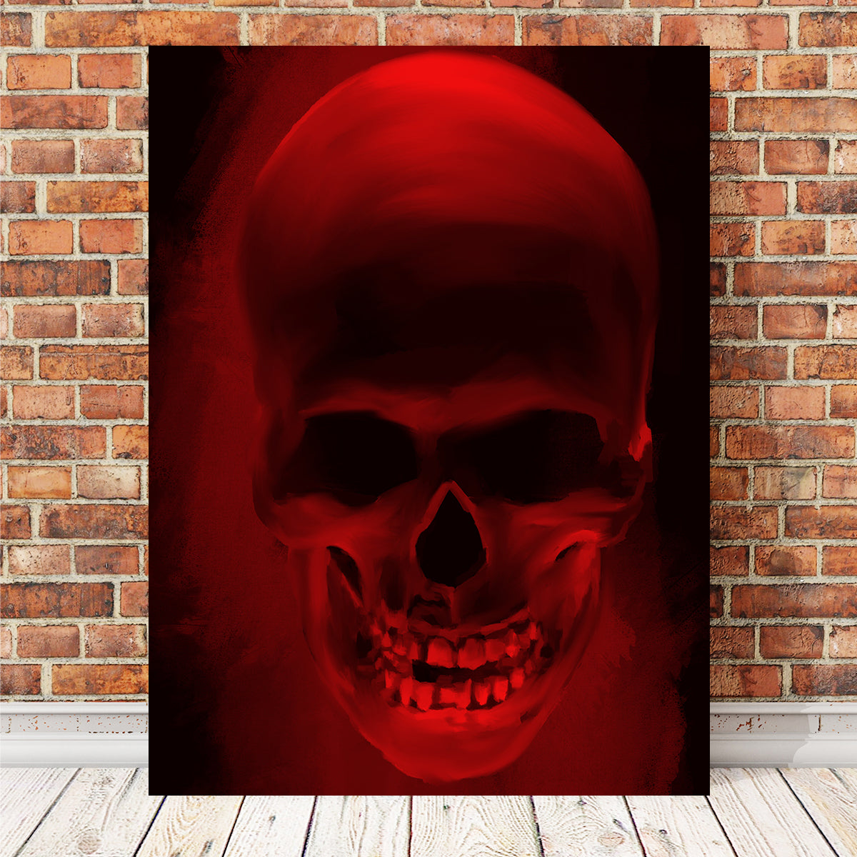 Skull Smile Wall Art