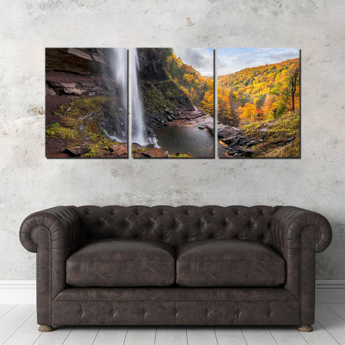 Stunning Behind the Falls Wall Art by Shaun Mayer