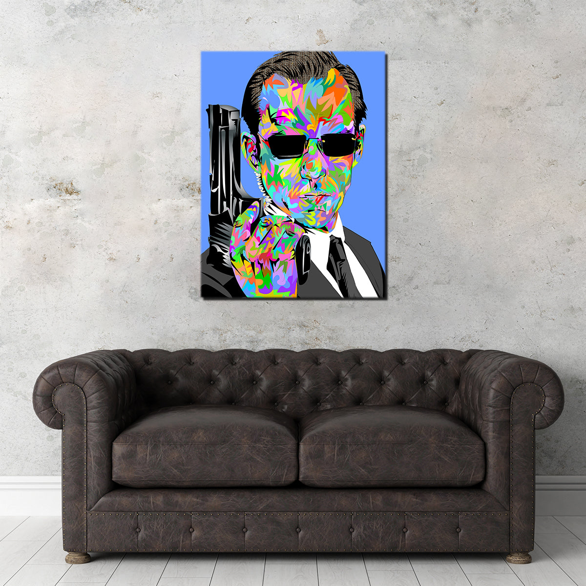 Stunning Agent Smith Wall Art for Your Home Decor