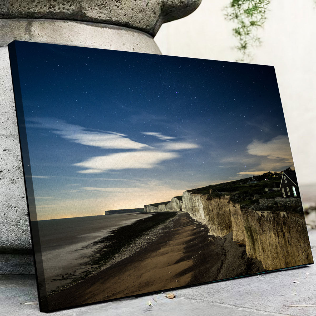 Stunning Chalk Cliffs at Birling Gap Wall Art by Mike Cotton